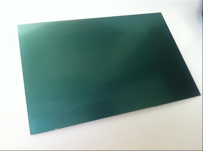 Alu-Blech grün glänzend eloxiert 1 mm 200 x 300 mm - RCALBEGR1, Aluminium  Blech, Aluminium, MATERIAL - Rohstoffe