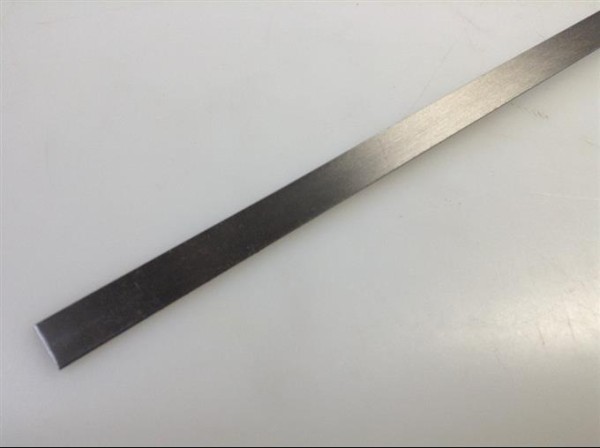tempered spring steel flat 10 x 1 mm length 1000 mm